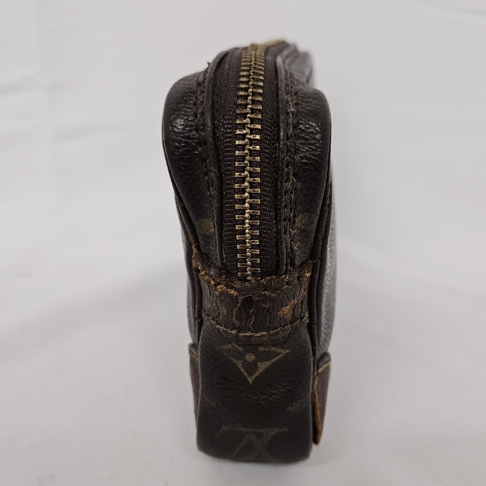 Louis Vuitton Vintage 1991 Marly Clutch In Brown LV Monogram - Picture 8 of 14